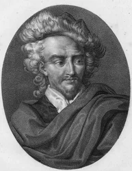 Portrait de Jean Cousin, dit le Père, ou le Vieux. Peintre et graveur français 1490-1560.