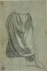 Esquisse de draperie