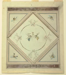 Dessin, plafond d