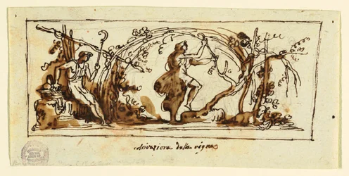 Dessin, Célébration de la vigne, vers 1800