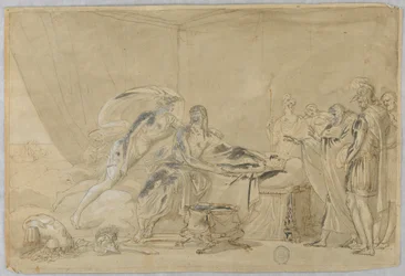 Dessin, Mort de Meleager ou d