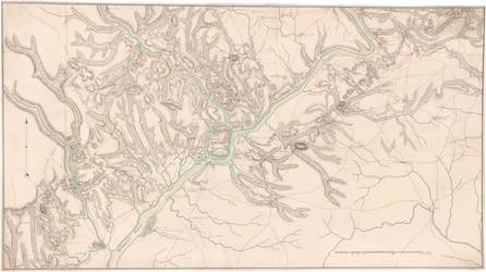 Carte montrant les colonies du centre de l
