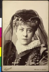 Adele Sandrock en "Maria Stuart"