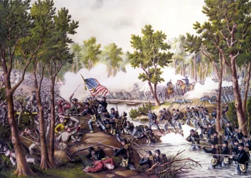 Guerre civile américaine (1861 - 1865) : Bataille de Spotsylvania Courthouse (Virginie) 08-21 mai