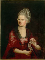 Anna Maria Mozart, vers 1770 (huile sur toile)