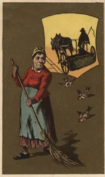 Chromolithographie anonyme, fin du XIXe siècle.