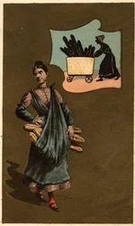 Chromolithographie anonyme, fin du 19e siècle.