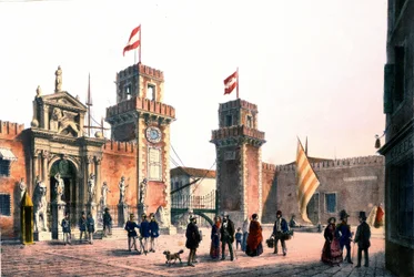 Arsenal de Venise au 19ème siècle