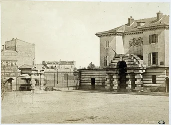 Barrière du Maine - dans « Les barrières de Paris » par Gouviot