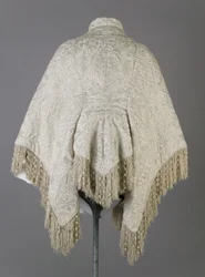 Manteau de Bertha Palmer, c.1870 (vue de dos)