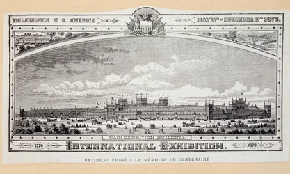 Bâtiment érigé en mémoire du centenaire (1776-1876) à l