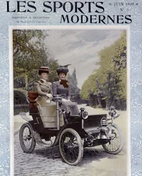 Car de Dion-Bouton - dans "Les Sports Modernes", juin 1899.