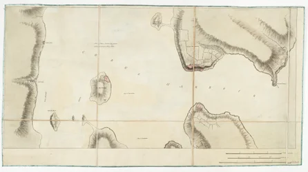 Carte du port de Cork, Irlande