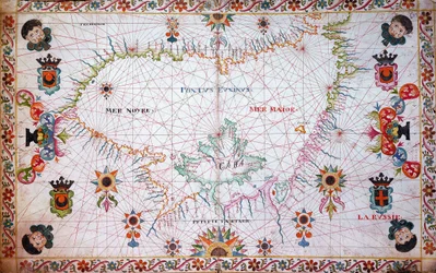 Carte de la mer Noire