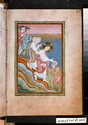 Christ guérissant un lépreux
