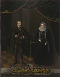 Portrait de Christian I de Saxe et Sophie de Brandebourg