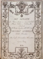 Couverture des Six Sonates, Op. 3 de Carlo Domenighini