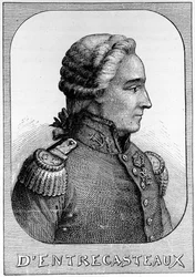 Découverte des Indes : portrait de D