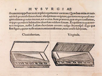 Description du clavecin et de l