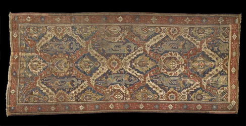 Tapis dragon, vers 1700