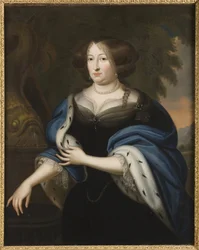 Portrait de la Margravine Hedwig Sophie de Brandebourg
