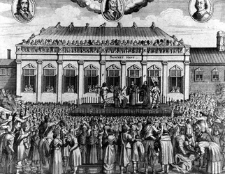 Exécution du roi Charles I Stuart d