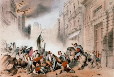 Giuseppe Garibaldi entrant à Palerme, 26 mai 1860