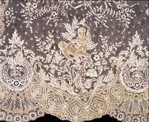 Mouchoir en dentelle de Bruxelles