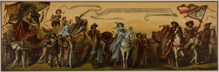Procession de la ville de Vienne par Hans Makart