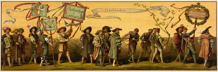 Procession de la ville de Vienne par Hans Makart