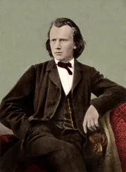Johannes Brahms (1833-1897) compositeur allemand