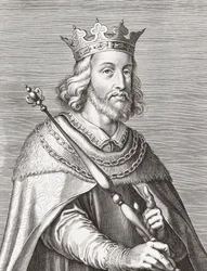 Roi Ferdinand Ier du Portugal. Portrait.
