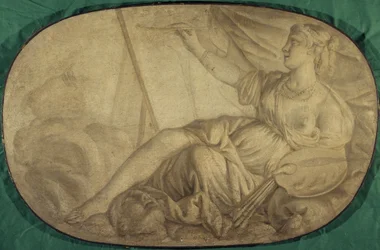 La Peinture (allégorie, peinture décorative pour l