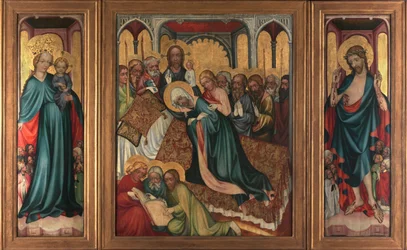La mort de la Vierge - Retable de Roudnice