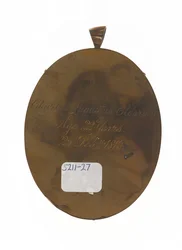 Lieutenant Charles Augustus Elderton (1789-1841), 9e infanterie indigène de Madras, 25 février 1811 (miniature sur ivoire)