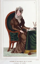 Madame de Genlis - Portrait de Stéphanie Félicité du Crest de Saint-Aubin