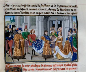 Mariage de Philippe Auguste et Isabelle de Hainaut