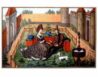 Maulgis et la belle Oriande (scène d