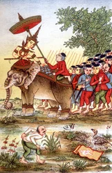Mission en Indochine par Auguste Pavie, explorateur et diplomate français (1847 - 1925), fin XIXe siècle. Bibliothèque des arts décoratifs de la ville de Paris. Collection Maciet.