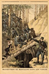 Manœuvre de montagne dans les Vosges d