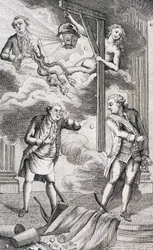 Necker jugé par le tribunal de la lanterne - dans « Supplément à la vie privée et ministère de M. Necker, Directeur général des Finances » par un citoyen, éd. Pellet, Genève