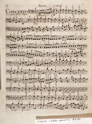 Page de partition musicale de L