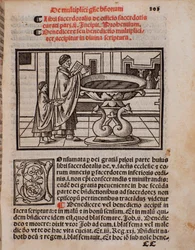 Page du livre liturgique « Liber Sacerdotalis » par Castellini