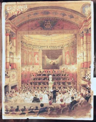 Représentation de la Passion de Bach, au Conservatoire antique