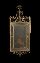 Miroir de cheminée