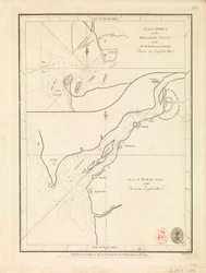 Plan de Choul et de la rivière Surat
