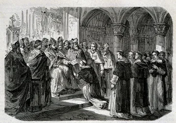 Le pape Adrien II (792-872) remit à l