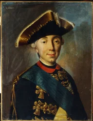 Portrait du tsar Pierre III de Russie