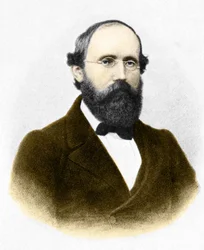 Portrait de Bernhard Riemann (1826-1866), mathématicien allemand