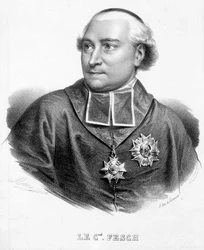 Portrait du Cardinal Joseph Fesch, oncle de Napoléon Bonaparte (1763-1839)